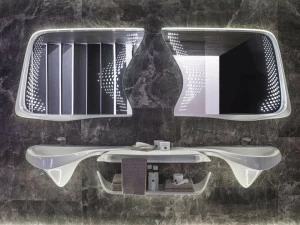 Подвесная раковина настенная овальная Noken Vitae белая
