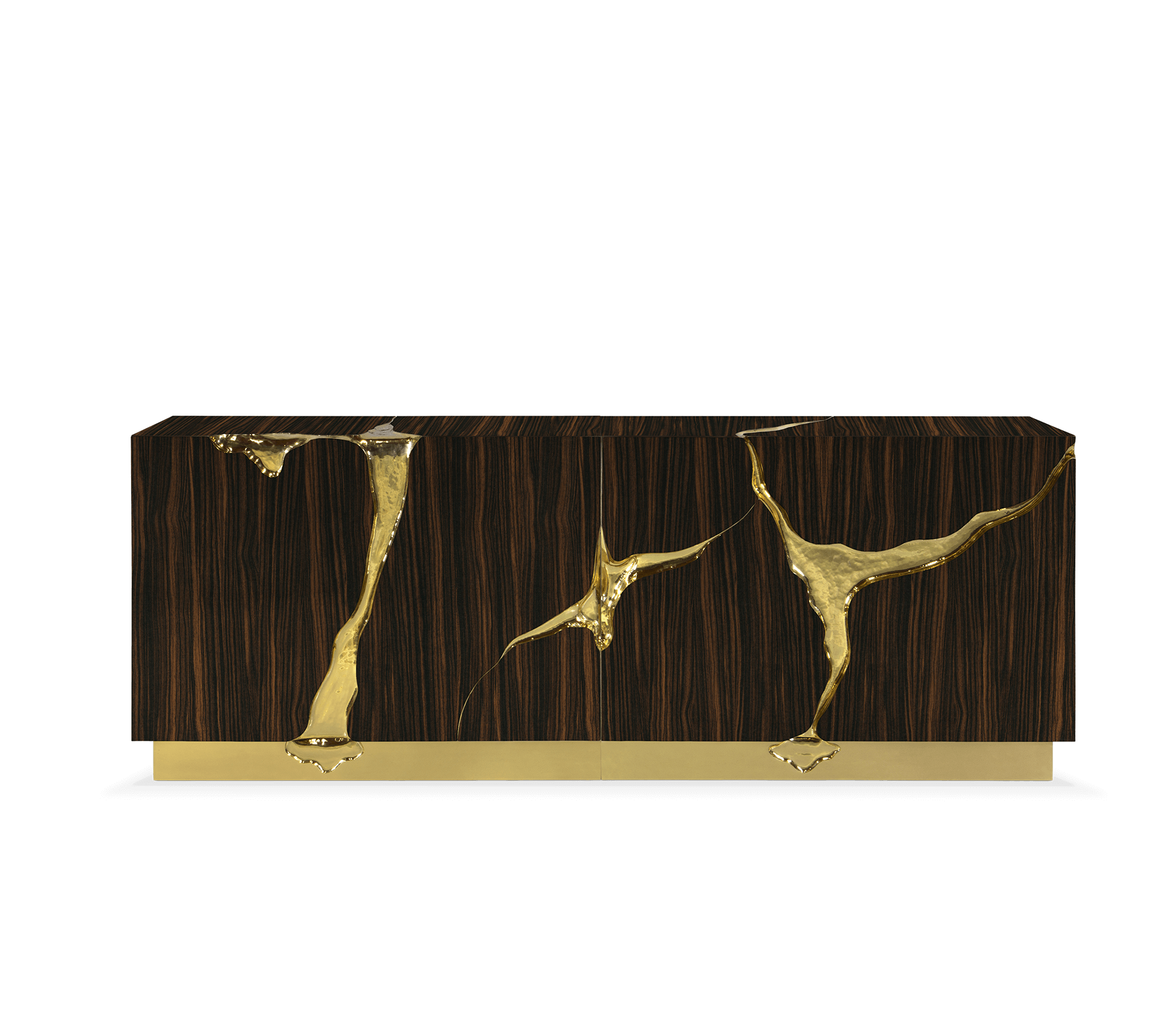 0-183 Буфет Lapiaz из черного дерева Boca Do Lobo 