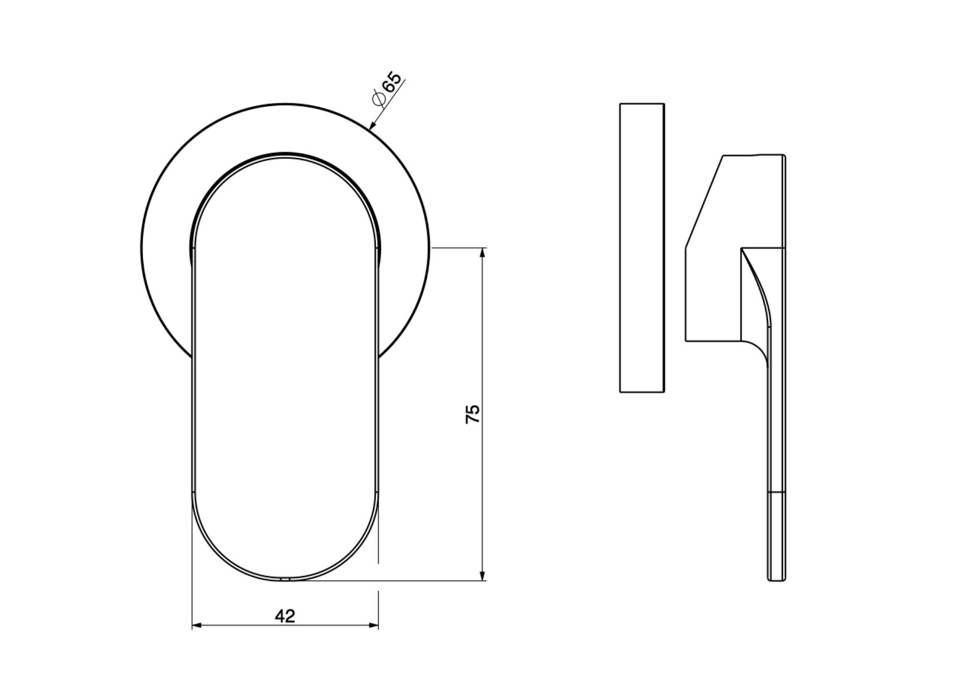 Встраиваемый смеситель для душа GATTONI H20MIX 7000 ARCH-00124094 - Вид №2