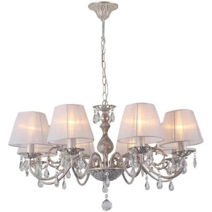 Подвесная люстра Omnilux Bantine OML-53203-08 OMNILUX ДИЗАЙНЕРСКИЕ, BANTINE 187089 Белый