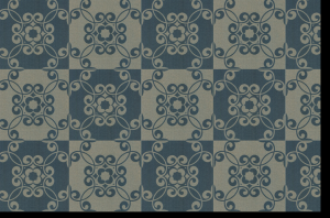 110 023 93 Пробковая настенная плитка Mosaic Mix Blue Two GRANORTE StoryWall