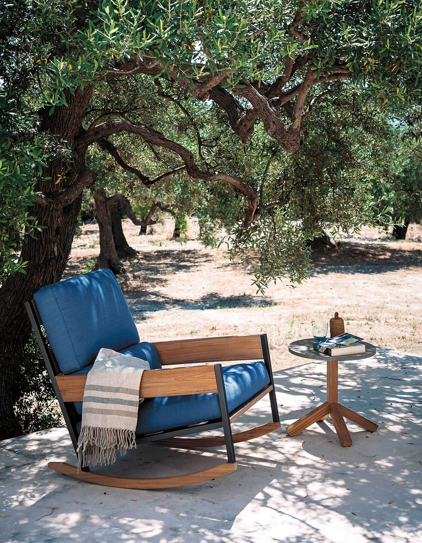 Кресло-качалка с подлокотниками RODA ARCH-00095900 - Вид №1