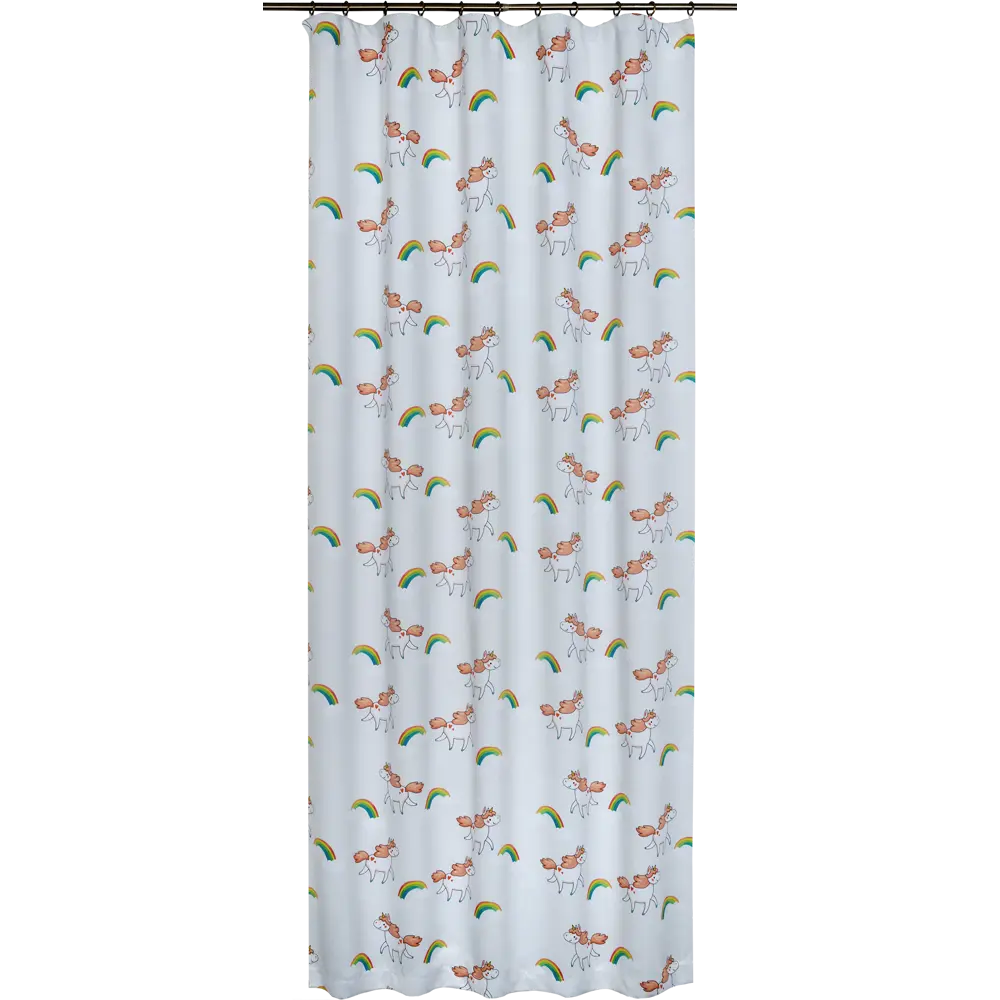 Штора на ленте «Единорог» 145х260 см цвет бежевый SEASONS STLM-2115016