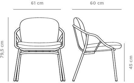 MUSOLA Стул складной с подлокотниками Nansa sun-id-1445867 - Вид №6