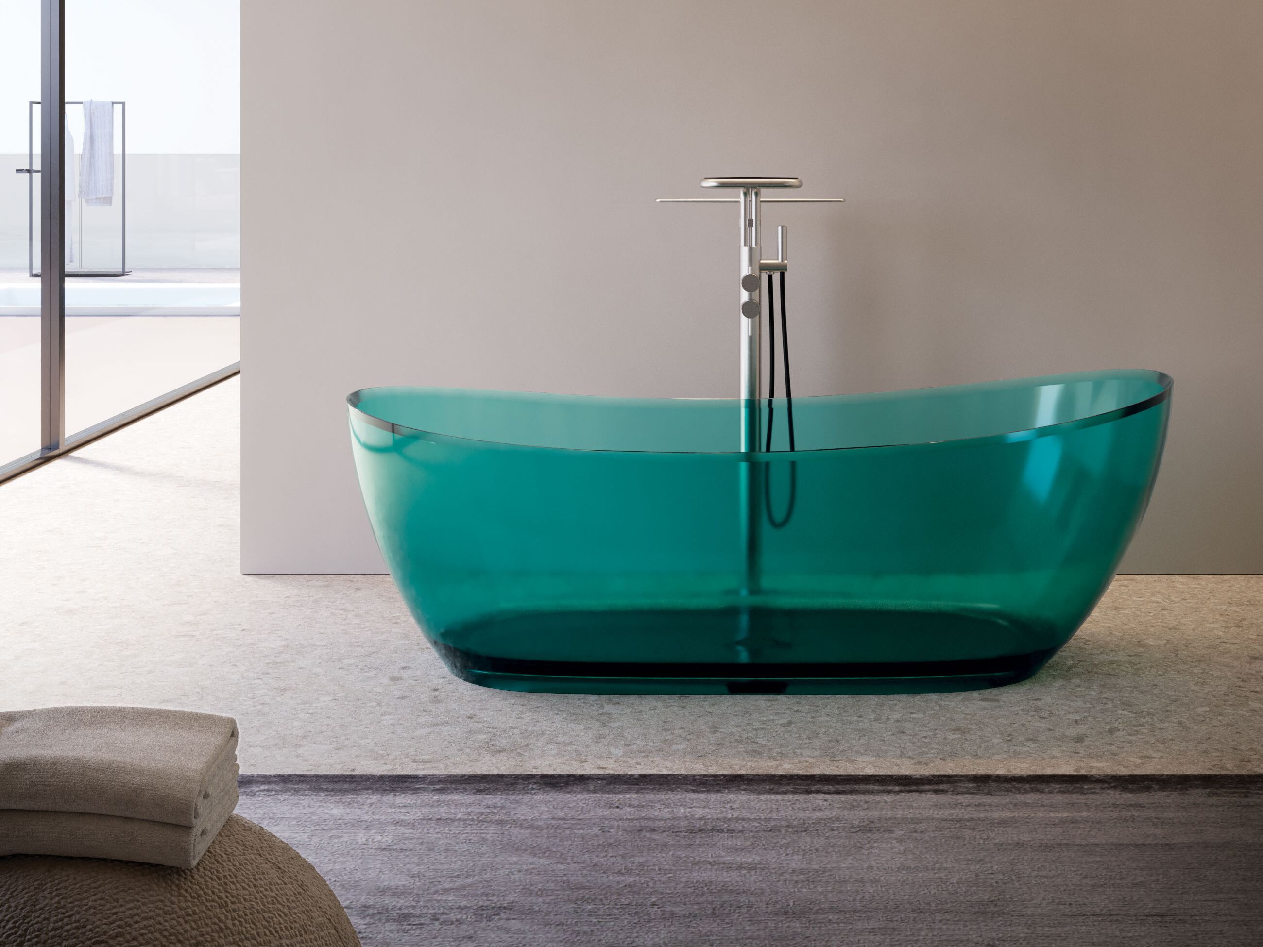 Ванна в центре комнаты из Хромалита DISENIA Habe ARCH-00097667 - Вид №1