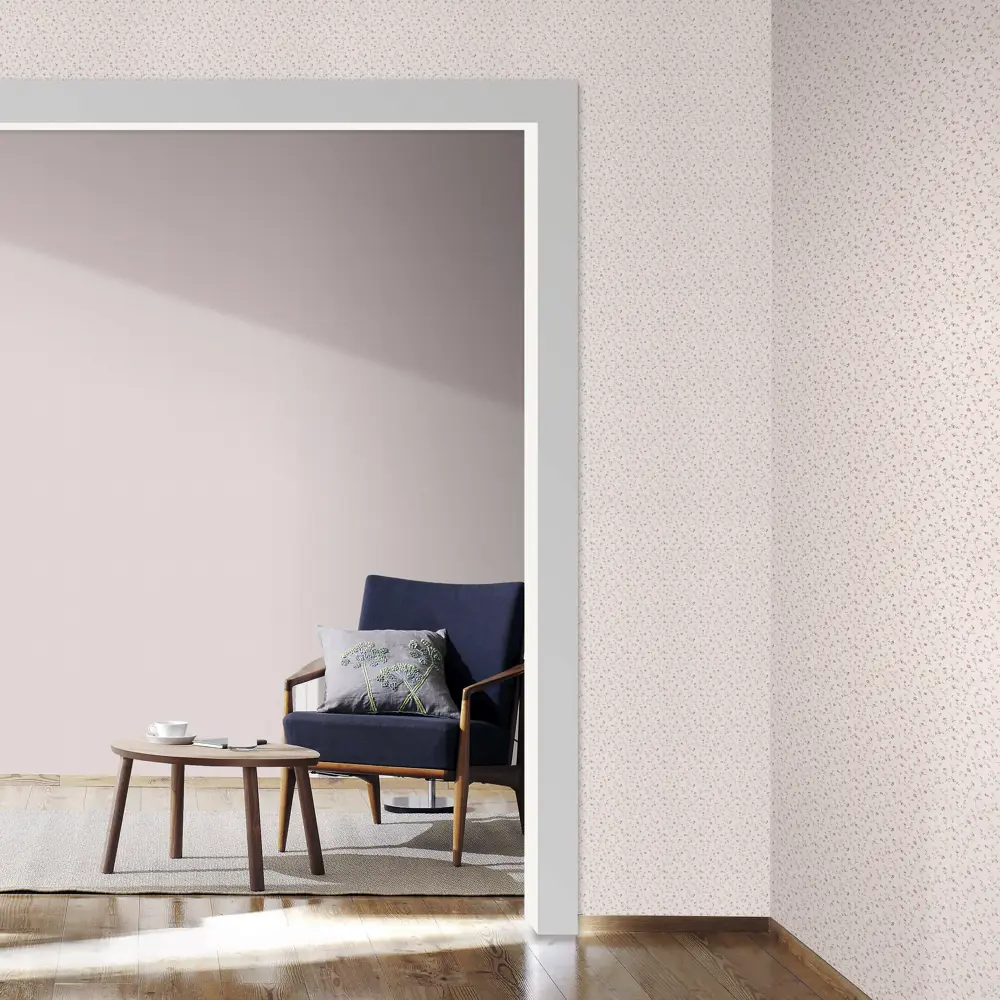 Обои флизелиновые Rasch Lazy Sunday розовые 0.53 м 453935 STLM-2117237 - Вид №3