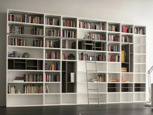 Dall'Agnese Открытый лакированный книжный шкаф Speed