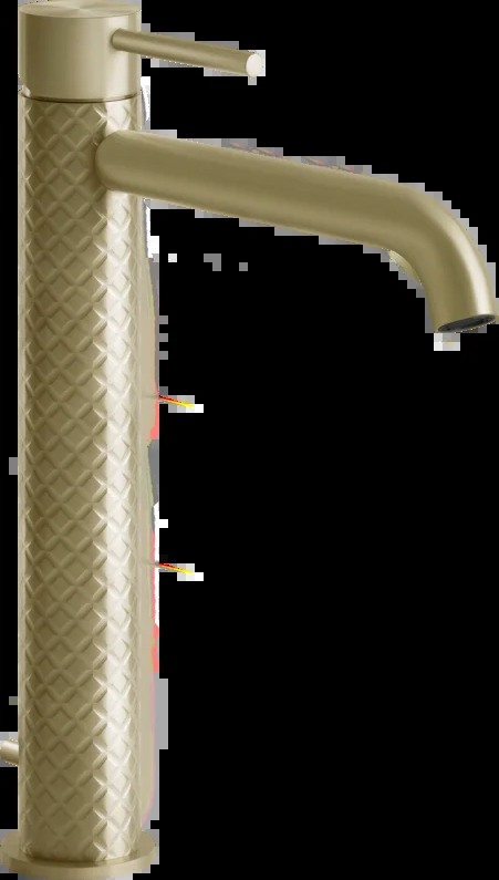 Смеситель для умывальника 54103 727 Gessi Gessi316 ЛАТУНЬ МАТОВАЯ PVD