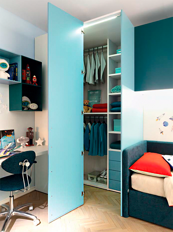 Детская из модулей  MORETTI  COMPACT KC401  - Вид №2