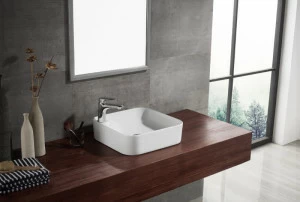 C22238W-1-ENG Накладная раковина на столешницу  овальная Bravat