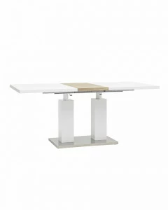 Стол обеденный раздвижной белый глянцевый 140-180 см "Сиэтл" STOOL GROUP  00-3958835 Белый