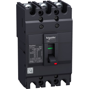 EZC100N3100 Силовой автомат EZC 100, TM-D, 15кА, 3P, 100А Schneider Electric EasyPact
