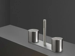 Ceadesign Набор из 2 смесителей для ванны с прогрессивной кромкой и ручным душем Opus Ops 27