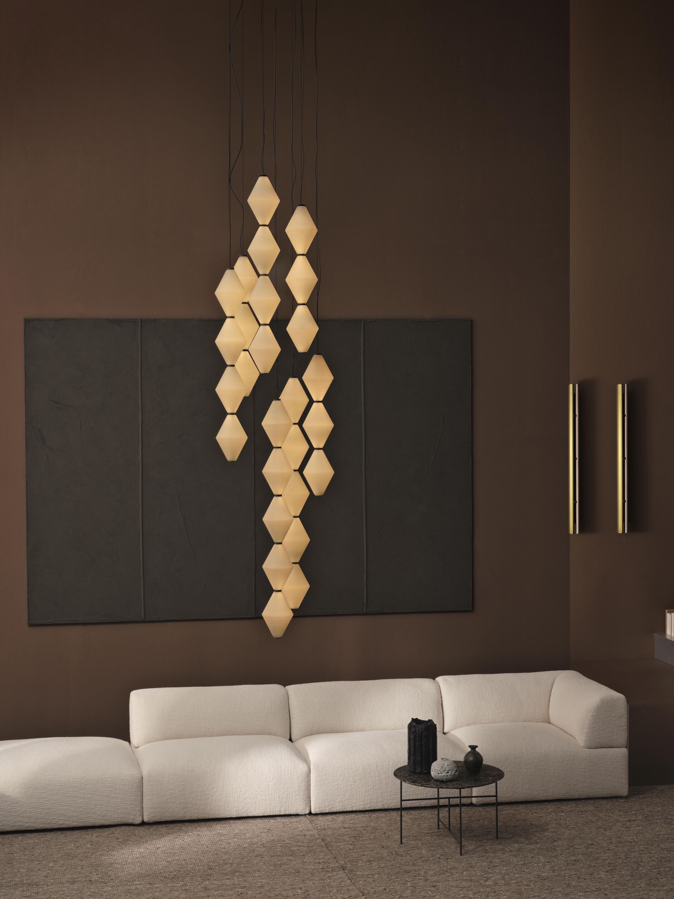 Модульная стеклянная светодиодная подвесная лампа DE PADOVA Helium Mini ARCH-00055138 - Вид №4