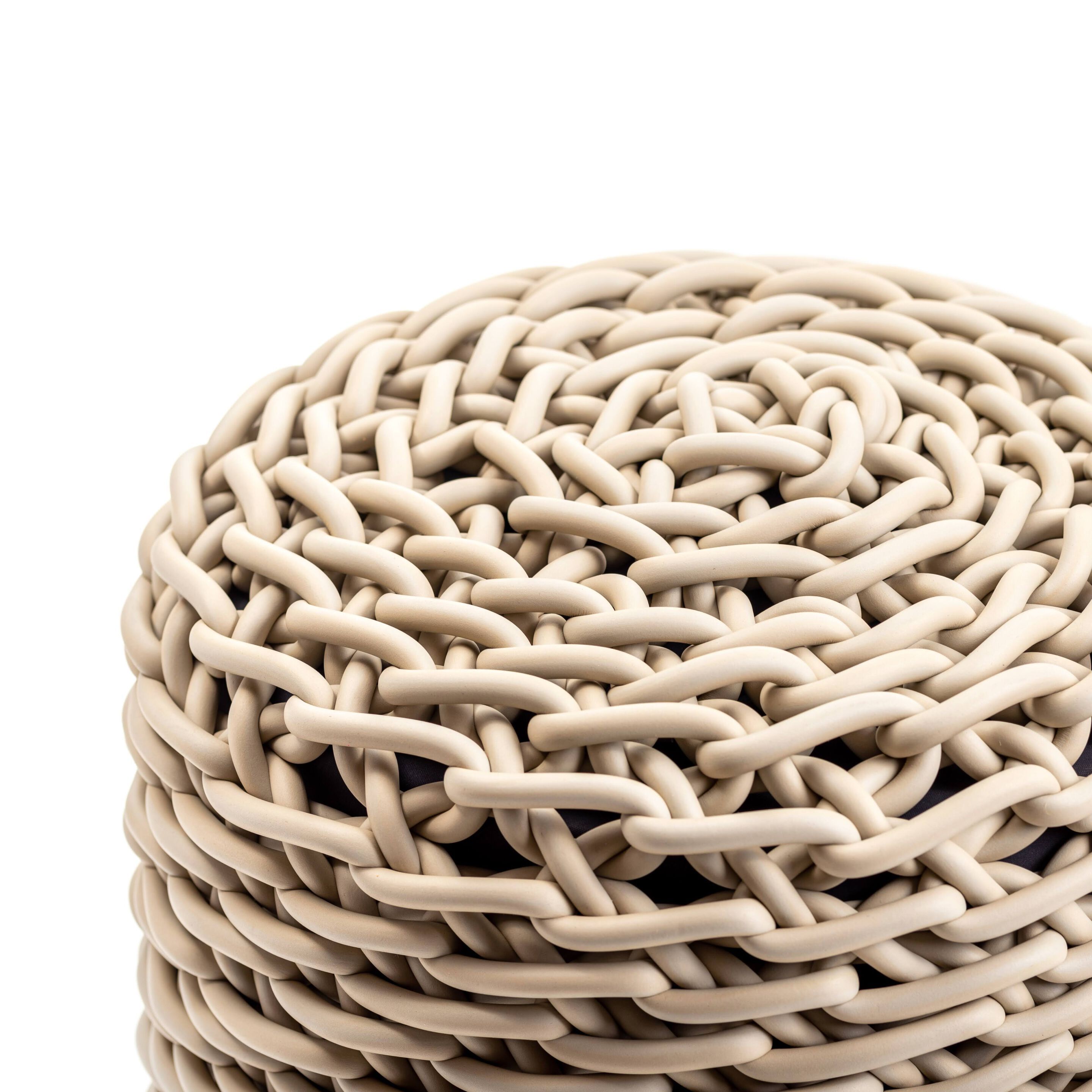 Круглый пуф из полипропилена Neò ARCH-00037378 - Вид №2