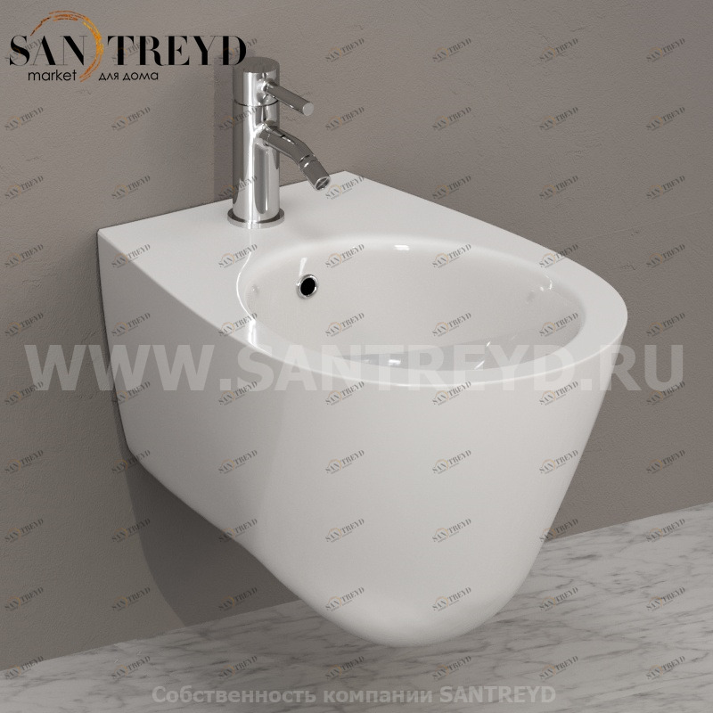 SBS09BI Биде подвесное BOWL + Ceramica Globo