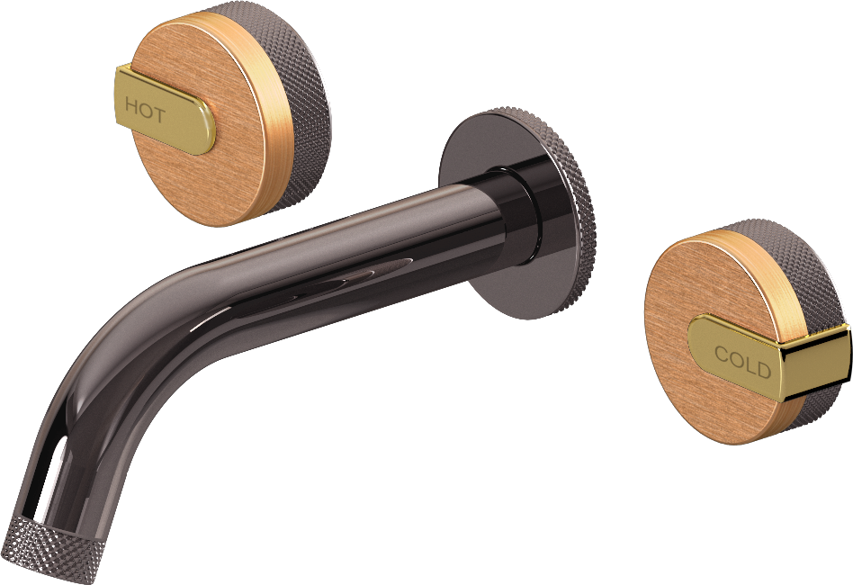 E-11530-R1BRG-L1AU-OX Смеситель для умывальника из 19,1см носикем (внешняя часть) GRAFF MOD+