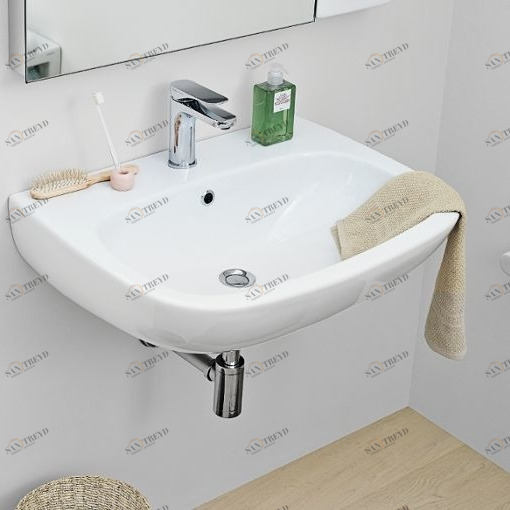 TEL001 Подвесная раковина настенная овальная ArtCeram  белая 