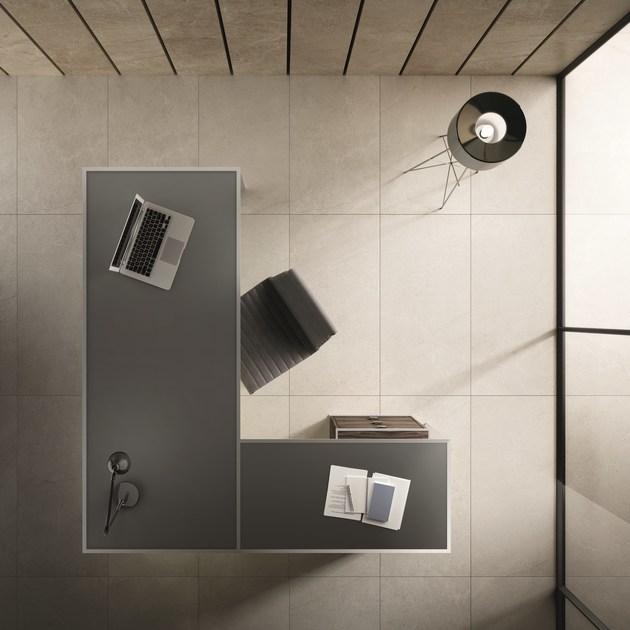 IFT Угловой стол из алюминия и стекла 45/90 sun-id-1446071 - Вид №4