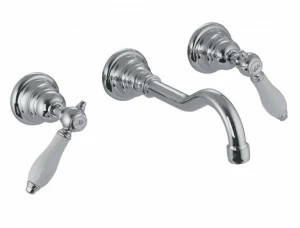 F5401L/5 Смеситель для раковины на 3 отверстия настенный FIMA CARLO FRATTINI Herend