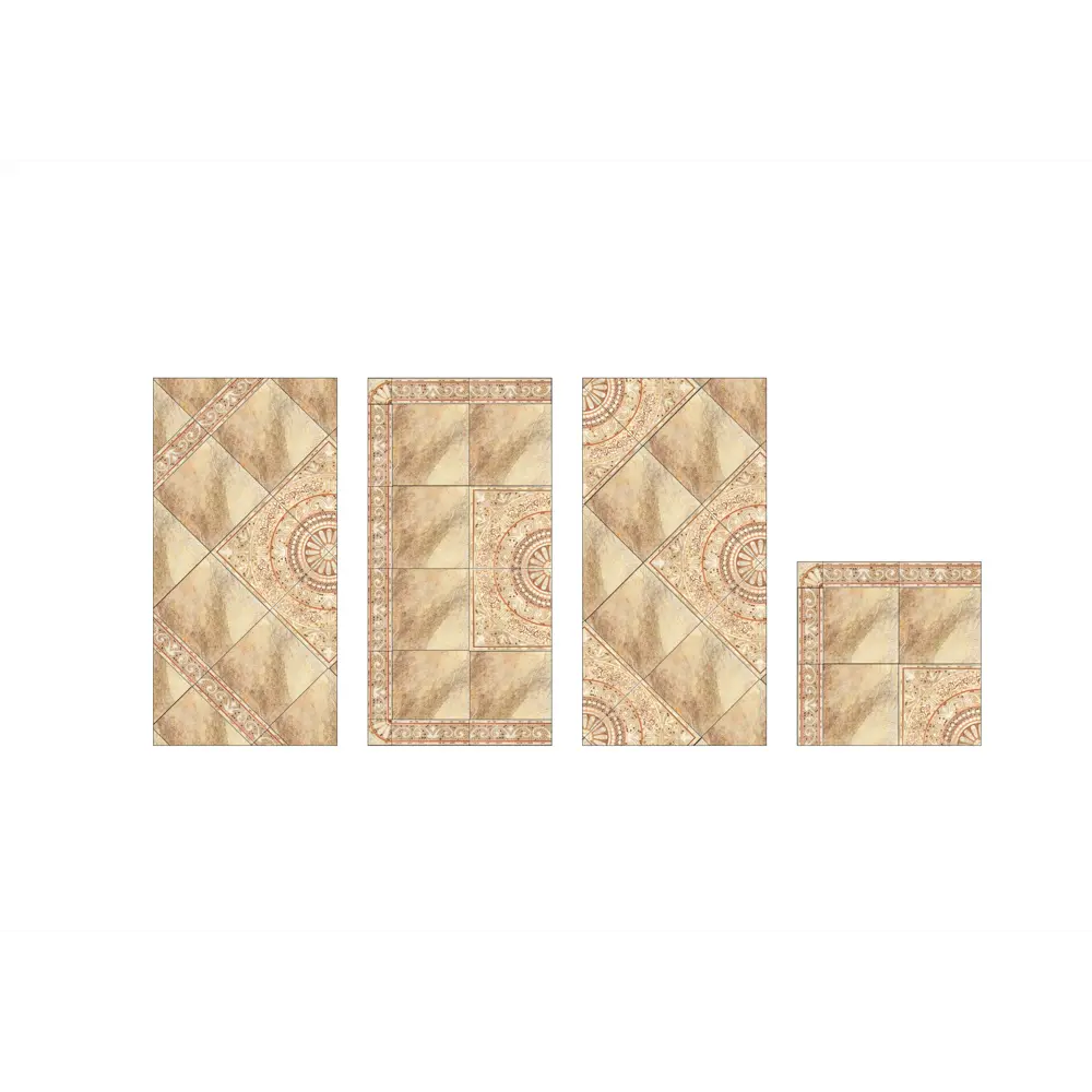 Панно LB Ceramics Тенерифе 90x90 см керамогранит матовый цвет бежевый STLM-2089905 - Вид №4