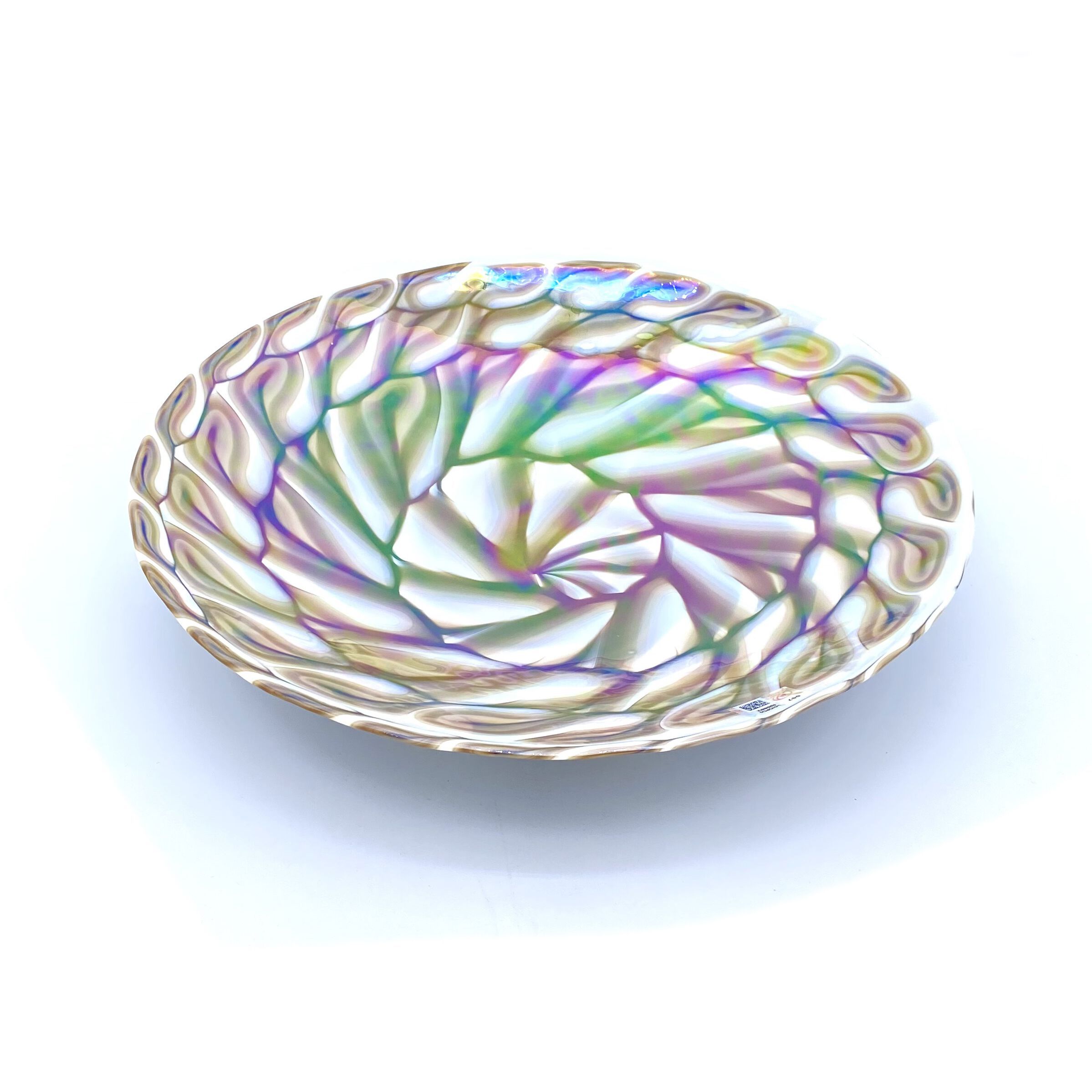 Тарелка для фруктов из муранского стекла ручной работы YourMurano Decorative Plates ARCH-00096636 - Вид №1