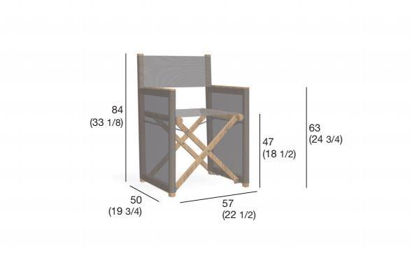 RODA Складной садовый стул в батылине Orson sun-id-1468922 - Вид №8