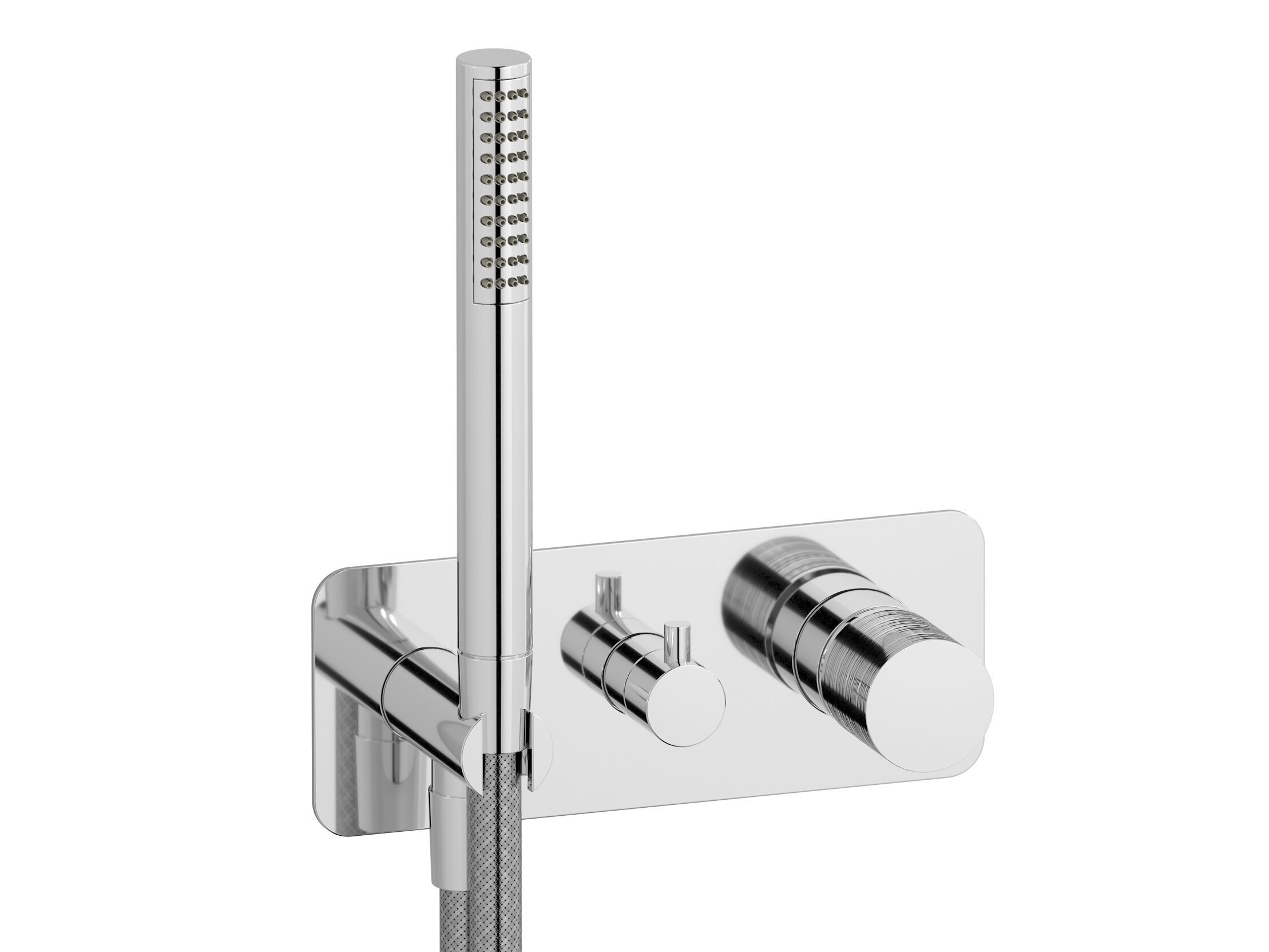 3 отверстия утопленный смеситель для душа с ручным душем IB винил ARCH-00022859