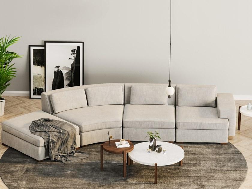 DE.CI Изогнутый модульный диван из ткани Claw sun-id-1494587 - Вид №3