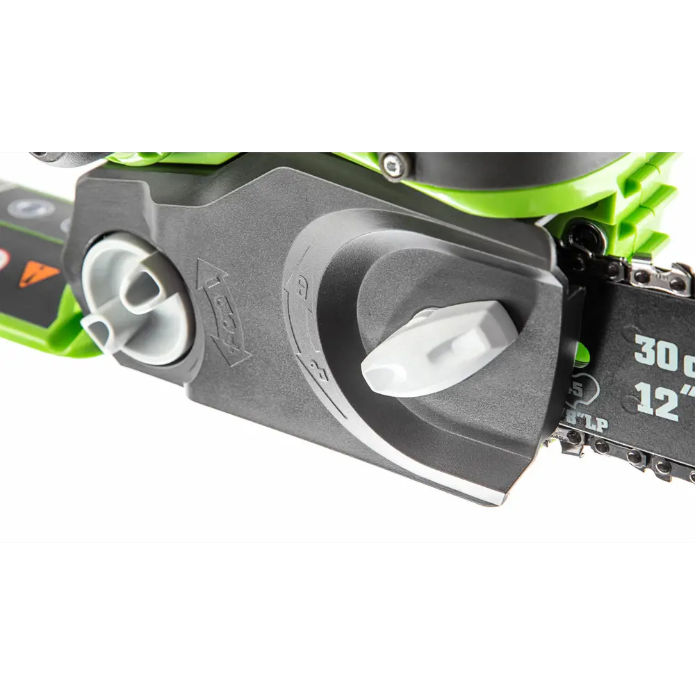 Аккумуляторная пила Greenworks 20117UA 40 В шина 30 см АКБ и ЗУ в комплекте STLM-2083531 - Вид №6