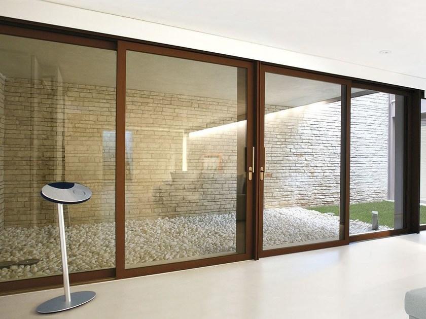 Capoferri Serramenti Подъемно-сдвижное металлическое окно с термическим разделением sun-id-1453551 - Вид №3