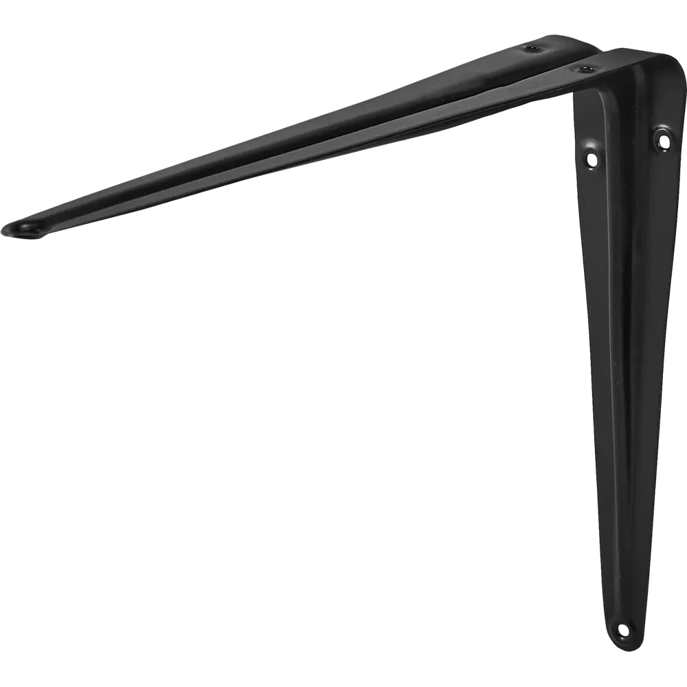 Утилитарный кронштейн Normo 20x25 см нагрузка до 18 кг цвет черный Santreyd STLM-2093594 - Вид №1