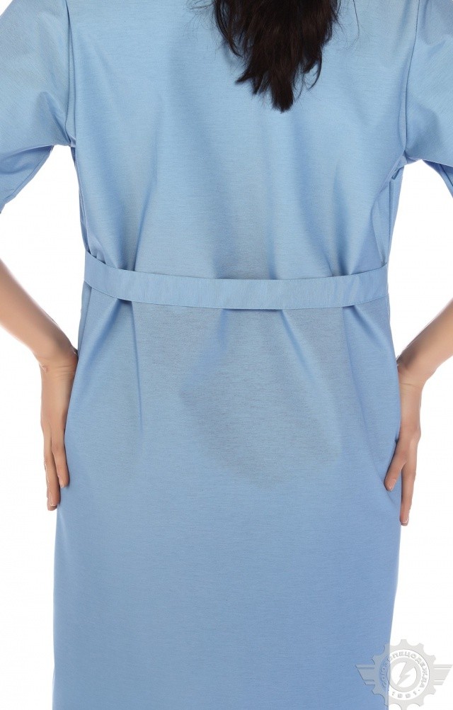 61747 Халат "Радуга" короткий рукав  Одежда для обслуживающего персонала  размер 50 Спецодежда  - Вид №6