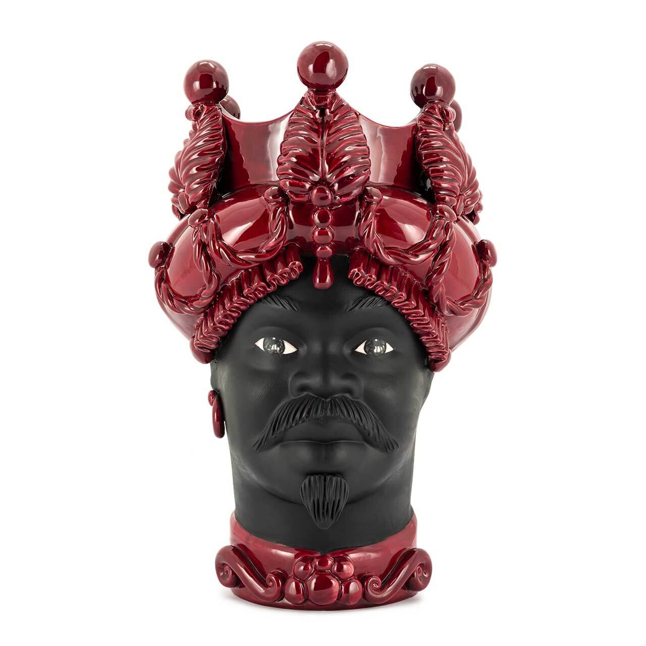 200946-18 ABHIKA ВАЗА MORO MAN BAROQUE WHITE/GOLD  - Вид №5