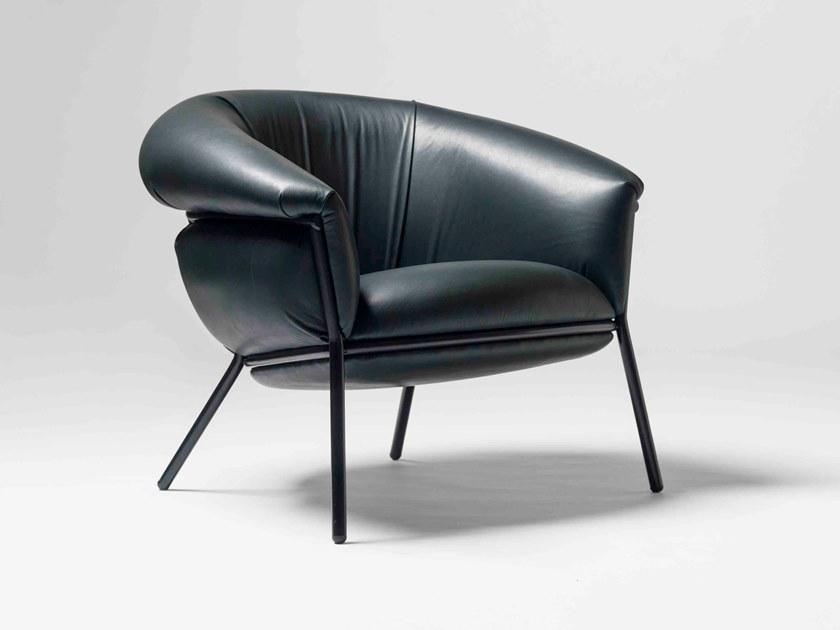 BD Barcelona Design Кожаное кресло с подлокотниками Grasso sun-id-1473829 - Вид №23