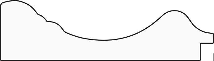 BY 3827 Зеркало в багетной раме - темный прованс 99 mm EVOFORM Octagon - Вид №3