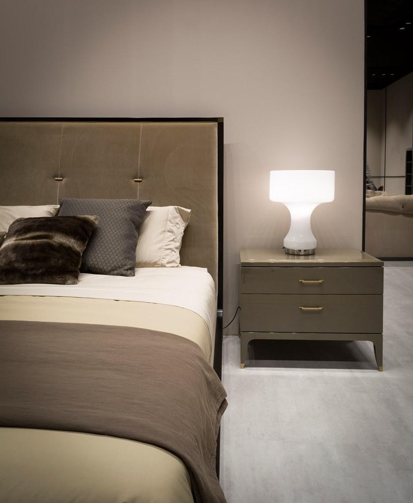 SELVA Кровать king size из ткани с мягким изголовьем Delano 2171  - Вид №5