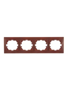 MIRA Рамка 4-ая горизонтальная вишня