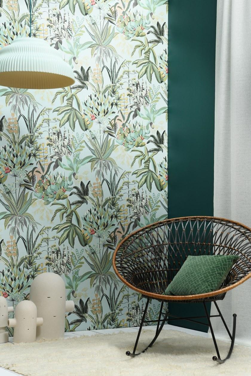 LELIEVRE Обои под ткань с цветочными мотивами Premier chapitre 6440 - Вид №1