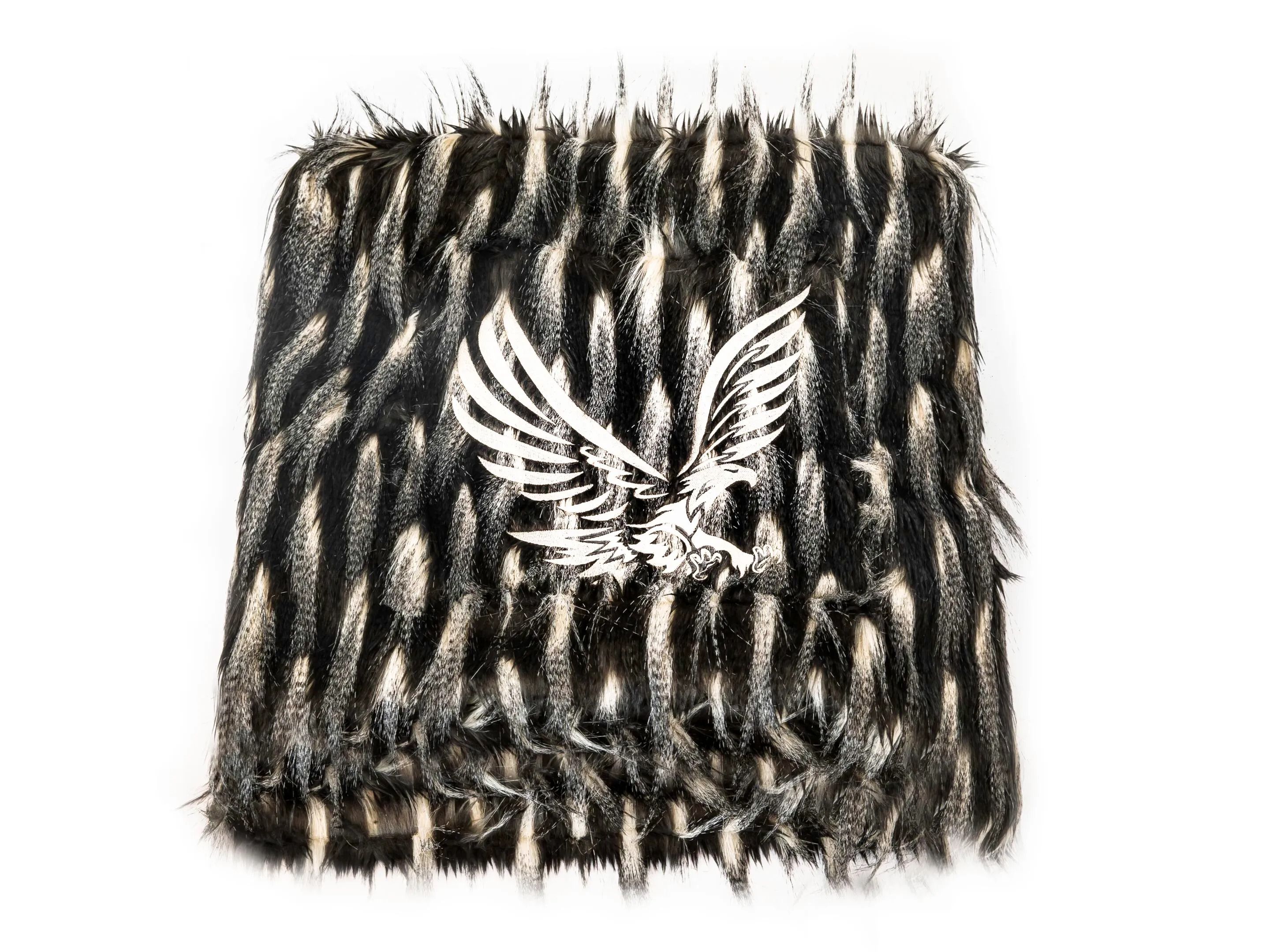 Ручной вышитый плед из искусственного меха MX HOME Megeve ARCH-00102384 - Вид №1