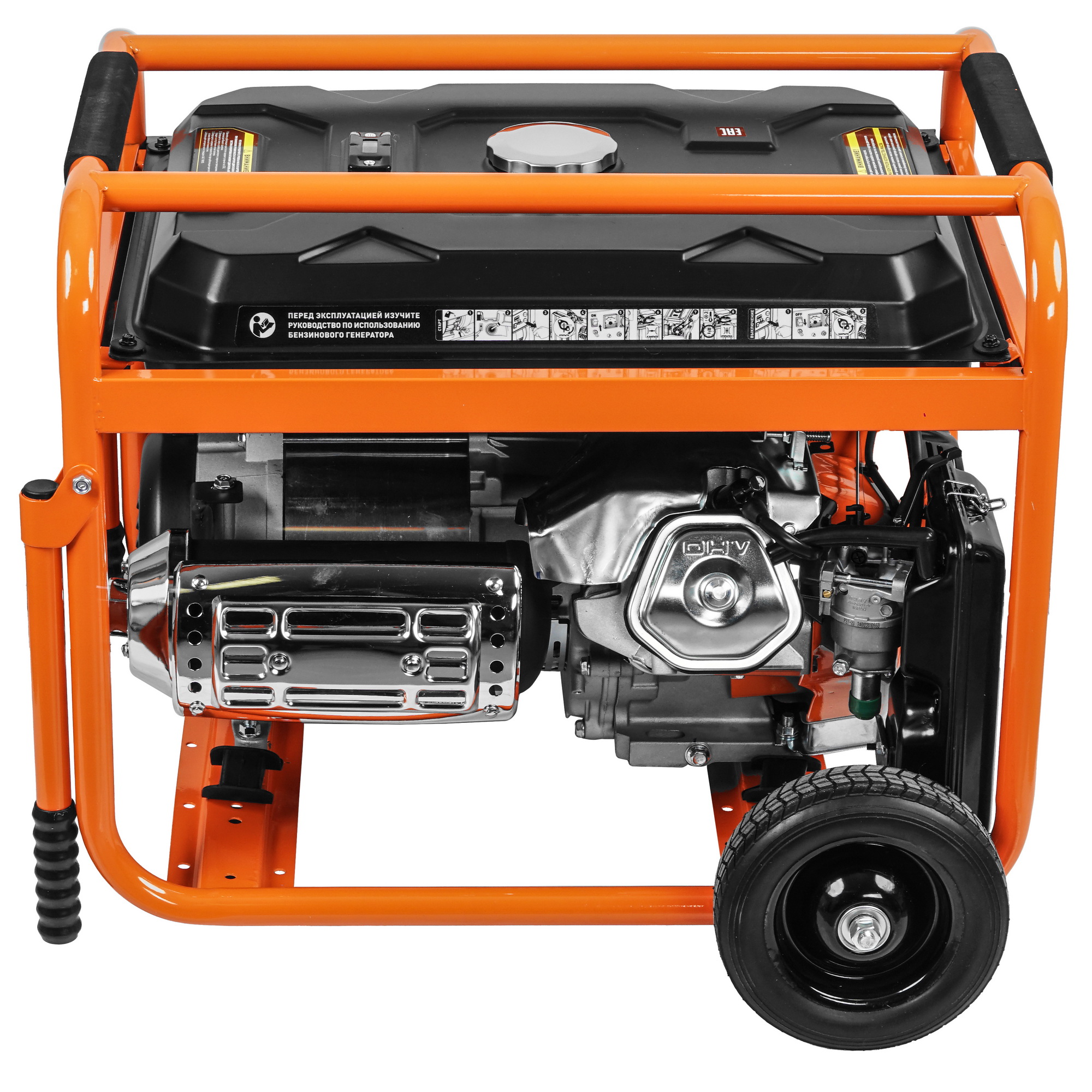 Электрогенератор   бензиновый Carver PPG-8000Е 1081884 STDN-0051541 - Вид №4