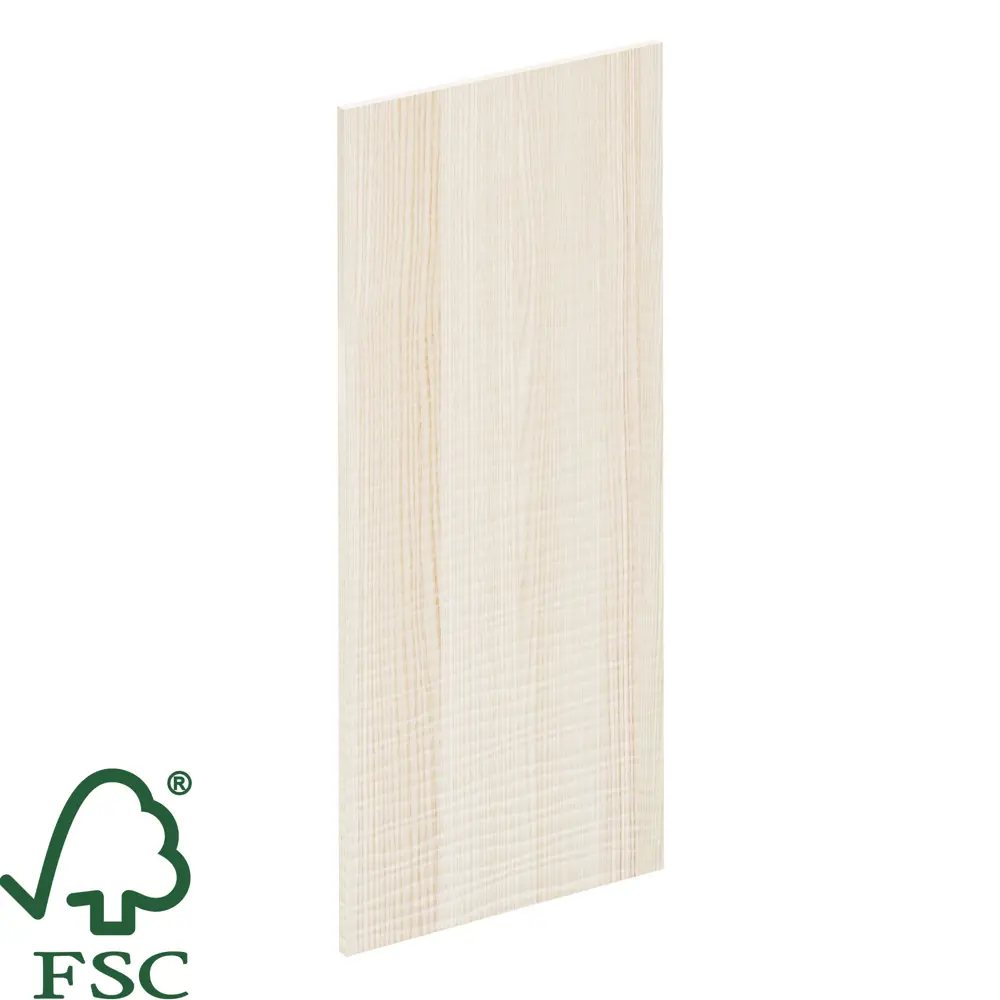 Дверь для шкафа Delinia ID «Бирск» 44.7x102.1 см, ЛДСП, цвет бежевый STLM-2175959