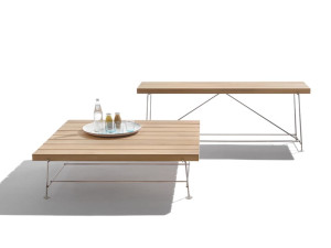 Низкий журнальный столик в ироко