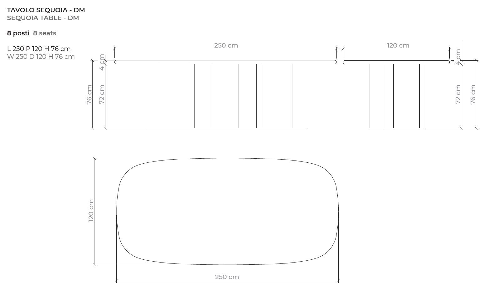 Стол из орехового дерева Morica Design Высокая мода ARCH-00101807 - Вид №5