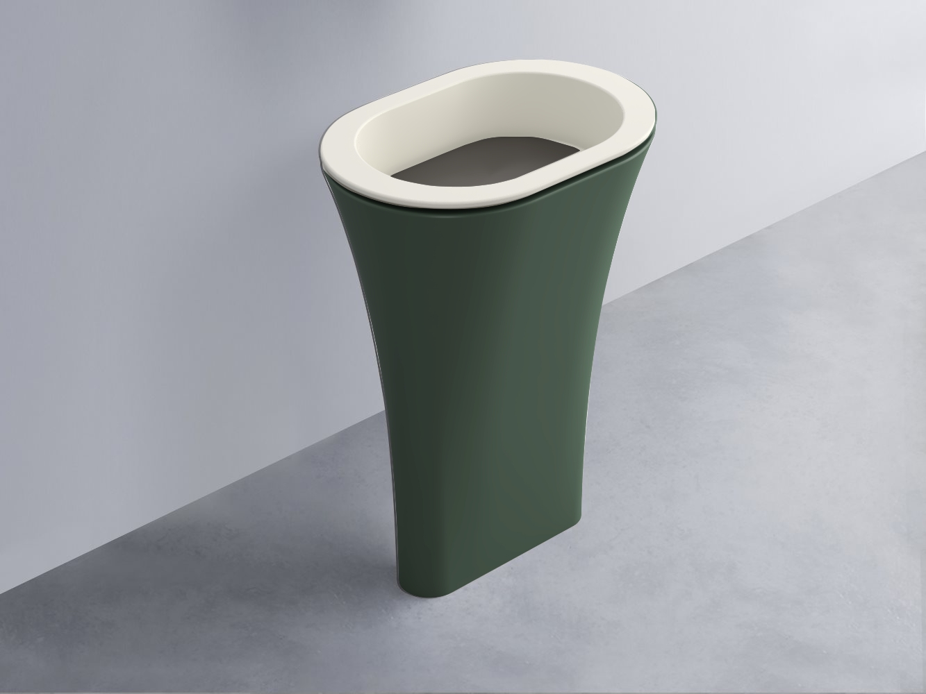 AMLA65-TL+AMPILO-FN+AMCOLO-MU Раковина Amedeo Ovale отдельностоящая cielo Enjoy + Amedeo Ceramica Cielo