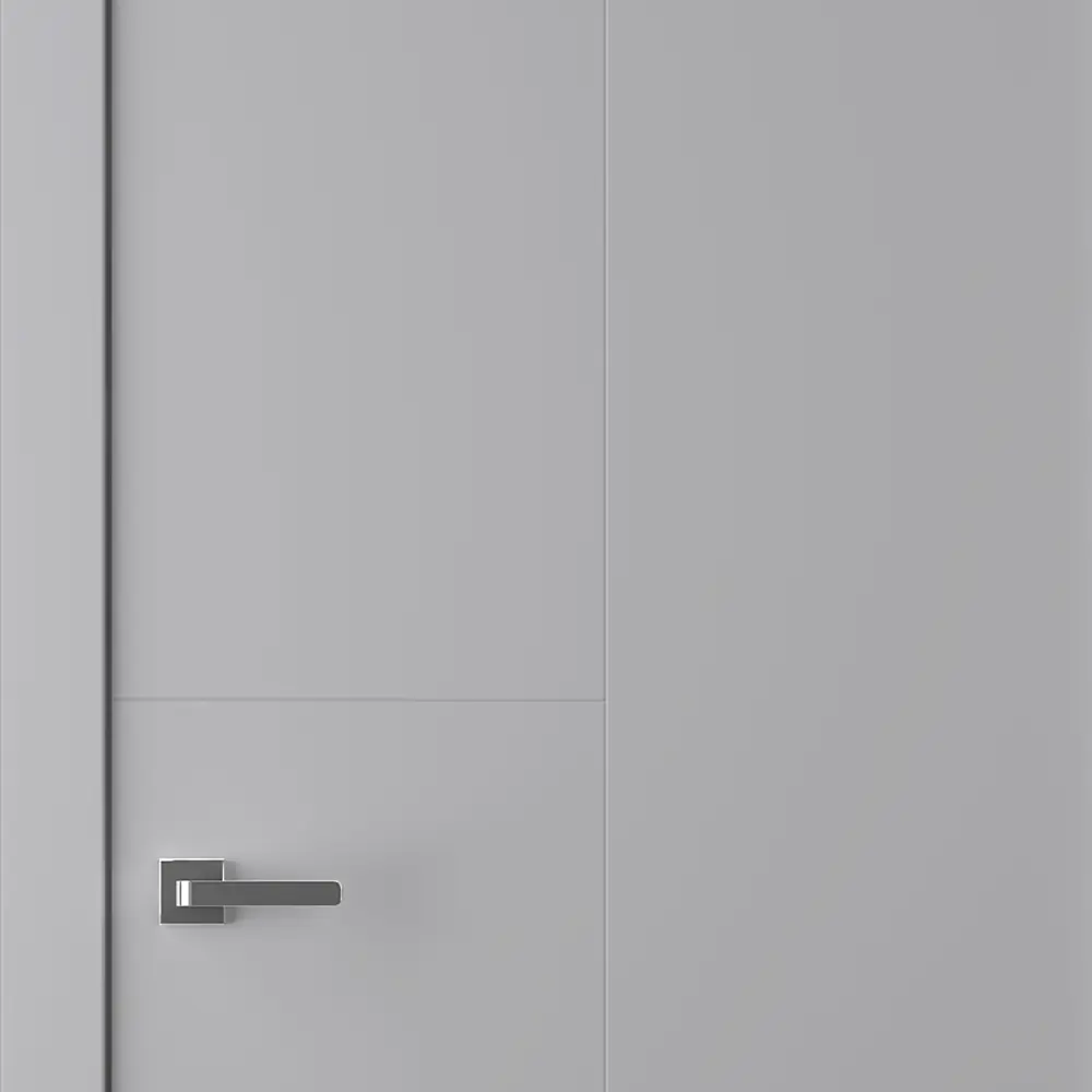 Дверь межкомнатная глухая Лацио 1 80x200 см эмаль серый без замка, без петель 85324560 STLM-2026652 BELWOODDOORS  - Вид №3