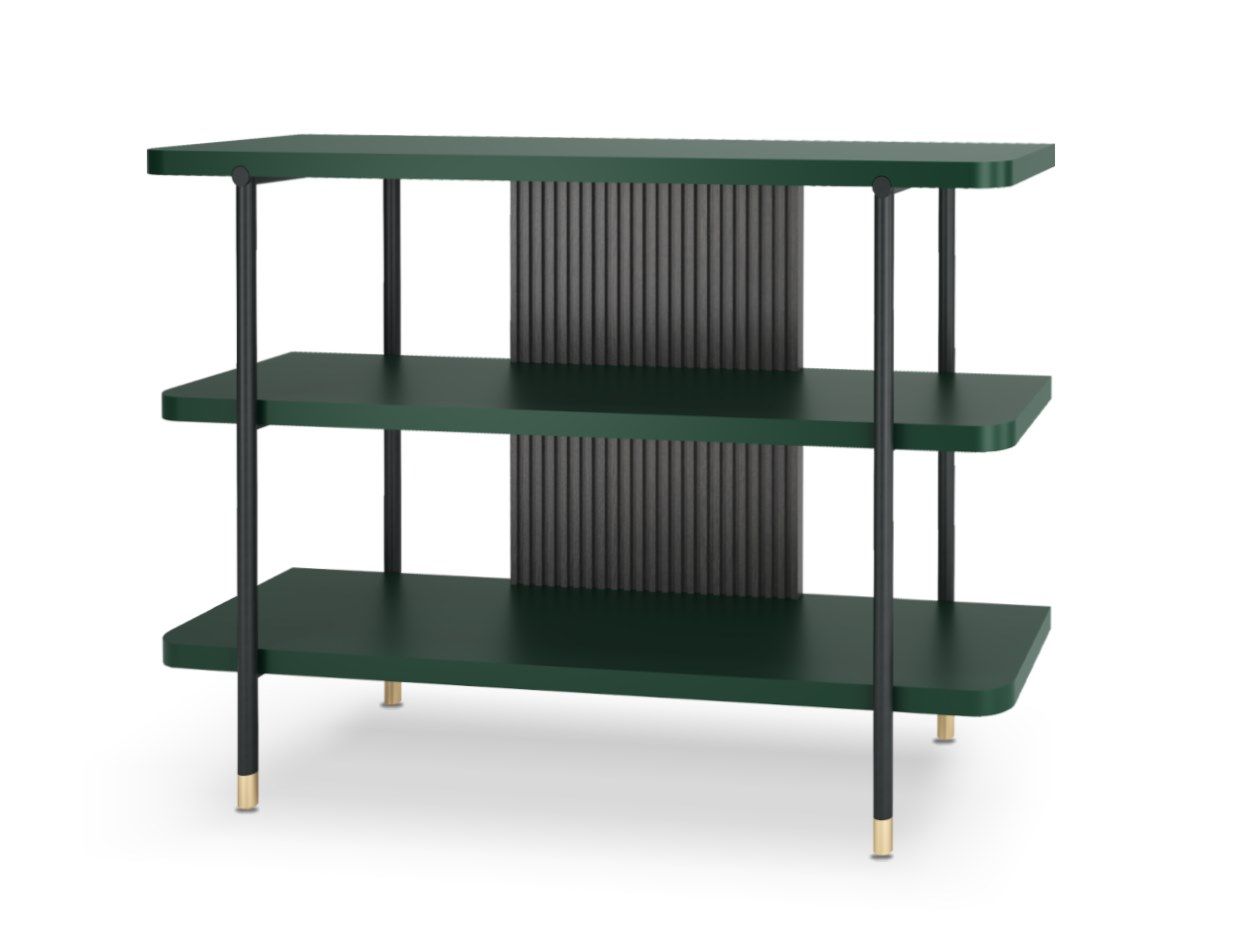 Прямоугольная консоль из массива дерева с полками animovel Fidji ARCH-00100528 - Вид №1