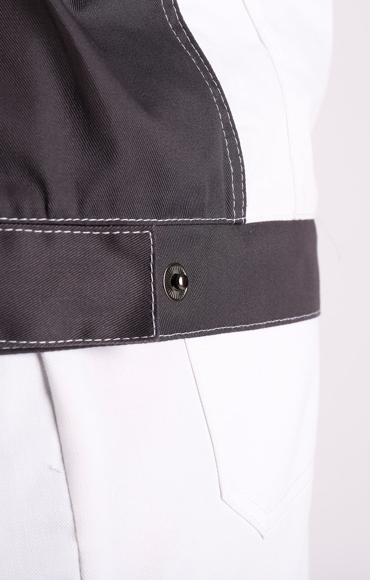 4974827 Костюм  NEW белый графит STATUS  Летняя спецодежда  размер 52-54/170-176  - Вид №22