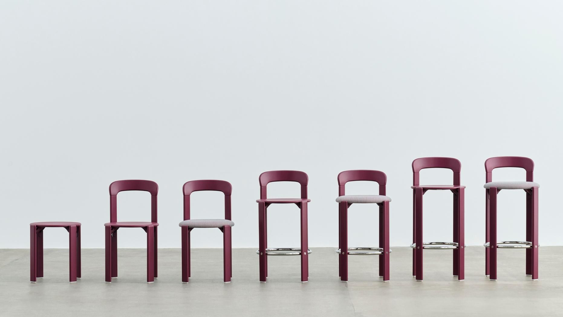 Низкий стул из бука Hay Рей ARCH-00064341 - Вид №27