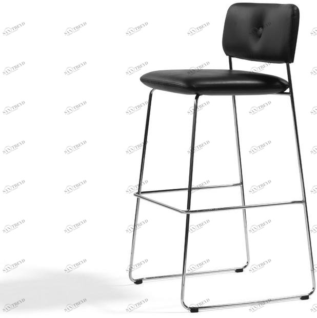 Blå Station Табурет из хромированной стали, штабелируемый, со спинкой Dundra Bla Station sun-id-1412603